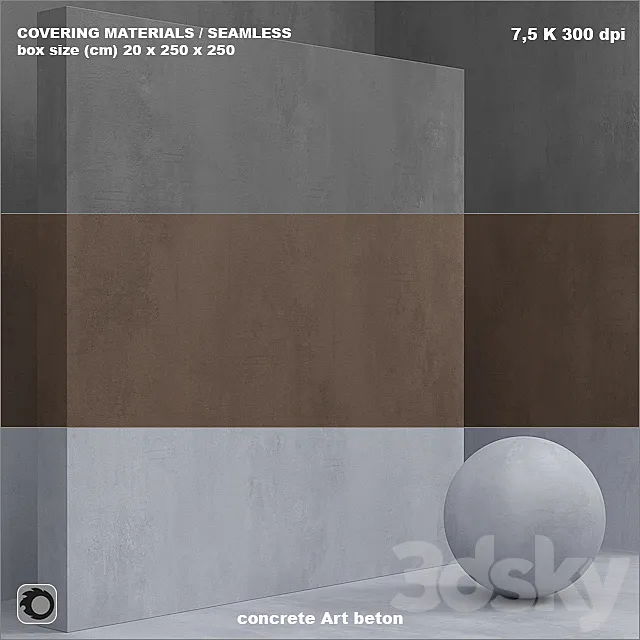 Material (seamless) – microconcrete. concrete. plaster set 72 3DModel Material (seamless) – microconcrete. concrete. plaster set 72 3DModel