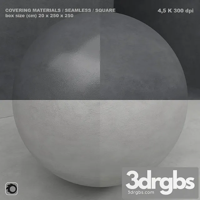 Material (seamless) – microconcrete concrete plaster set 80 3D Model Download