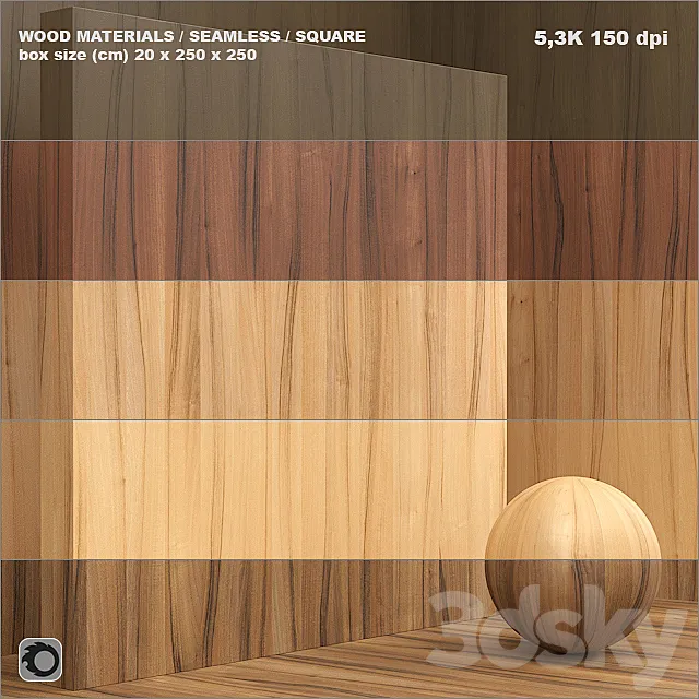 Material wood _ veneer _ (seamless) – set 31 3D Model Material wood _ veneer _ (seamless) – set 31 3D Model