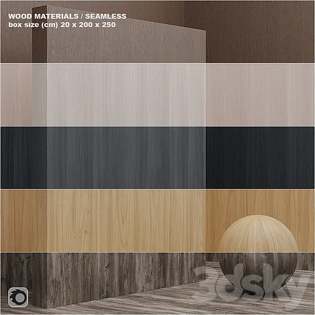 Material wood _ veneer (seamless) – set 10 3DModel Material wood _ veneer (seamless) – set 10 3DModel