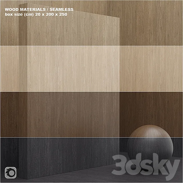 Material wood _ veneer (seamless) – set 21 3D Model