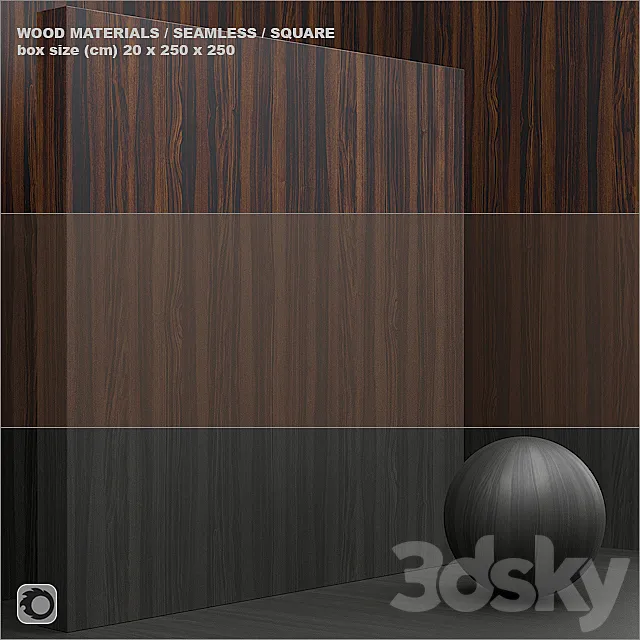 Material wood _ veneer (seamless) – set 37 3DModel