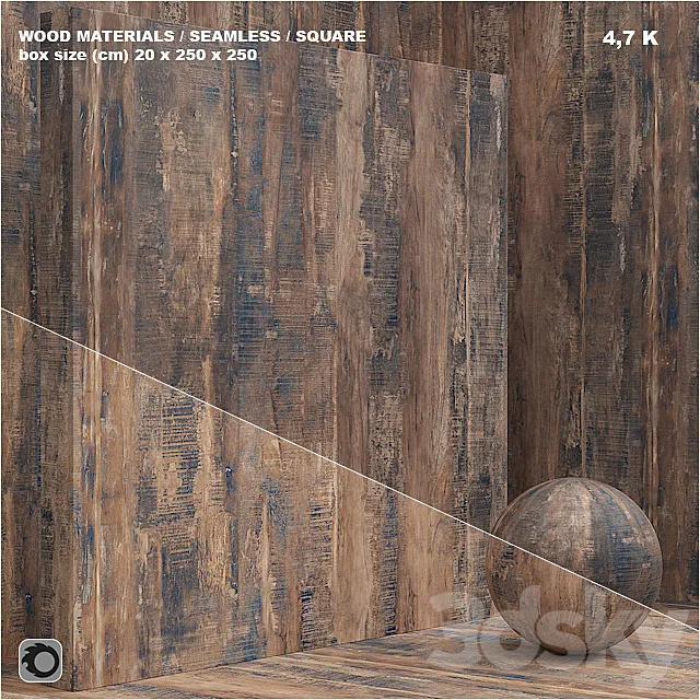 Material wood _ veneer (seamless) – set 38 3D Model