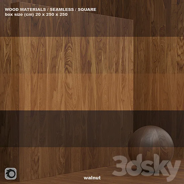 Material wood _ veneer (seamless) – set 46 3DModel