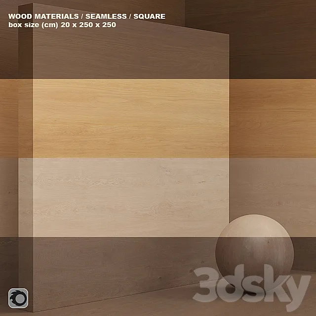 Material wood _ veneer (seamless) – set 59 3D Model