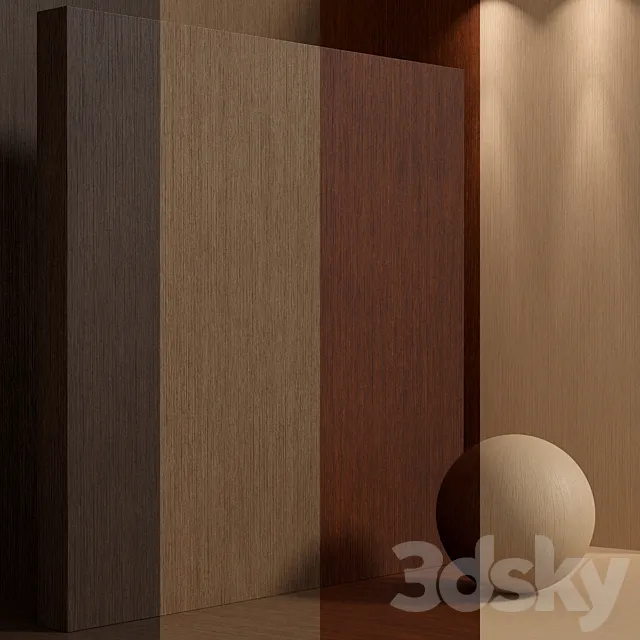 Material wood (seamless) veneer fine – set 150 3D Model