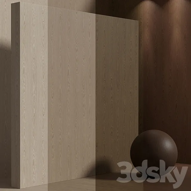 Material wood (seamless) wenge – set 158 3D Model