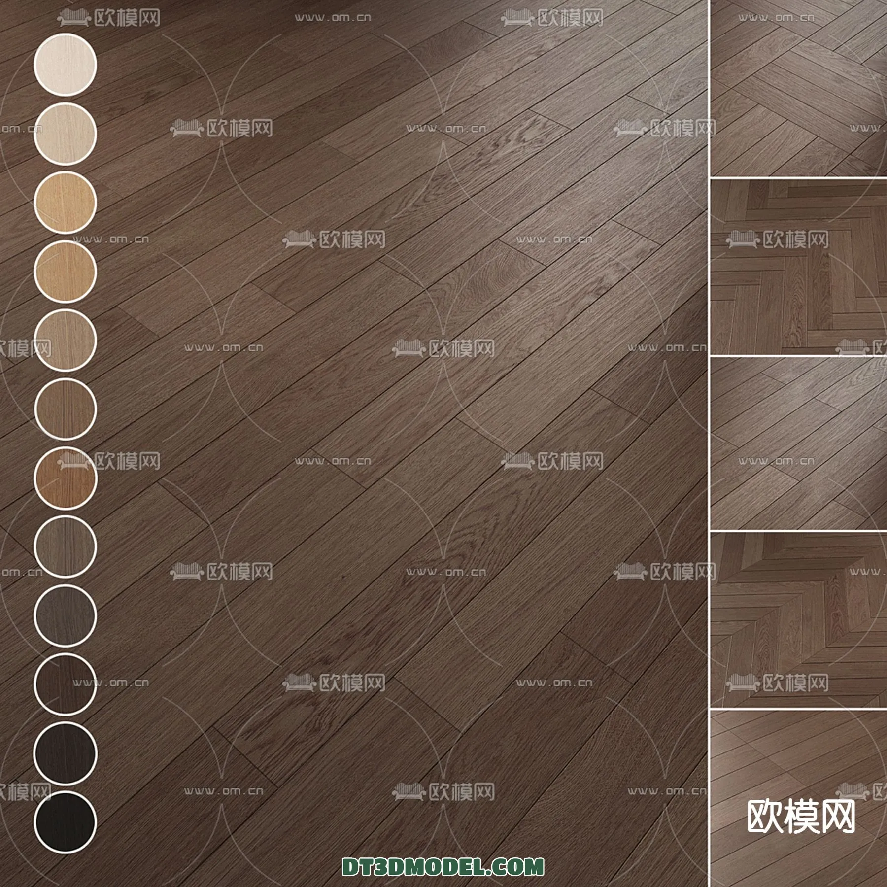 MATERIAL – WOODEN FLOOR – VRAY / CORONA – 3D MODEL – 2952