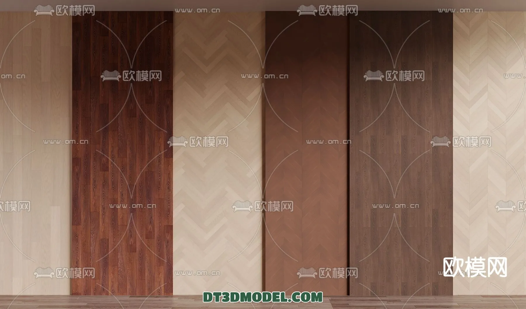 MATERIAL – WOODEN FLOOR – VRAY / CORONA – 3D MODEL – 2989