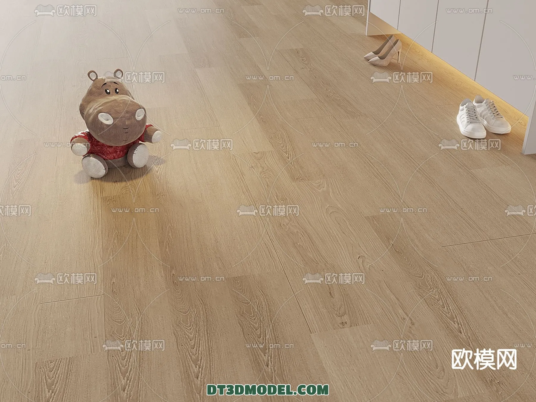 MATERIAL – WOODEN FLOOR – VRAY / CORONA – 3D MODEL – 3008