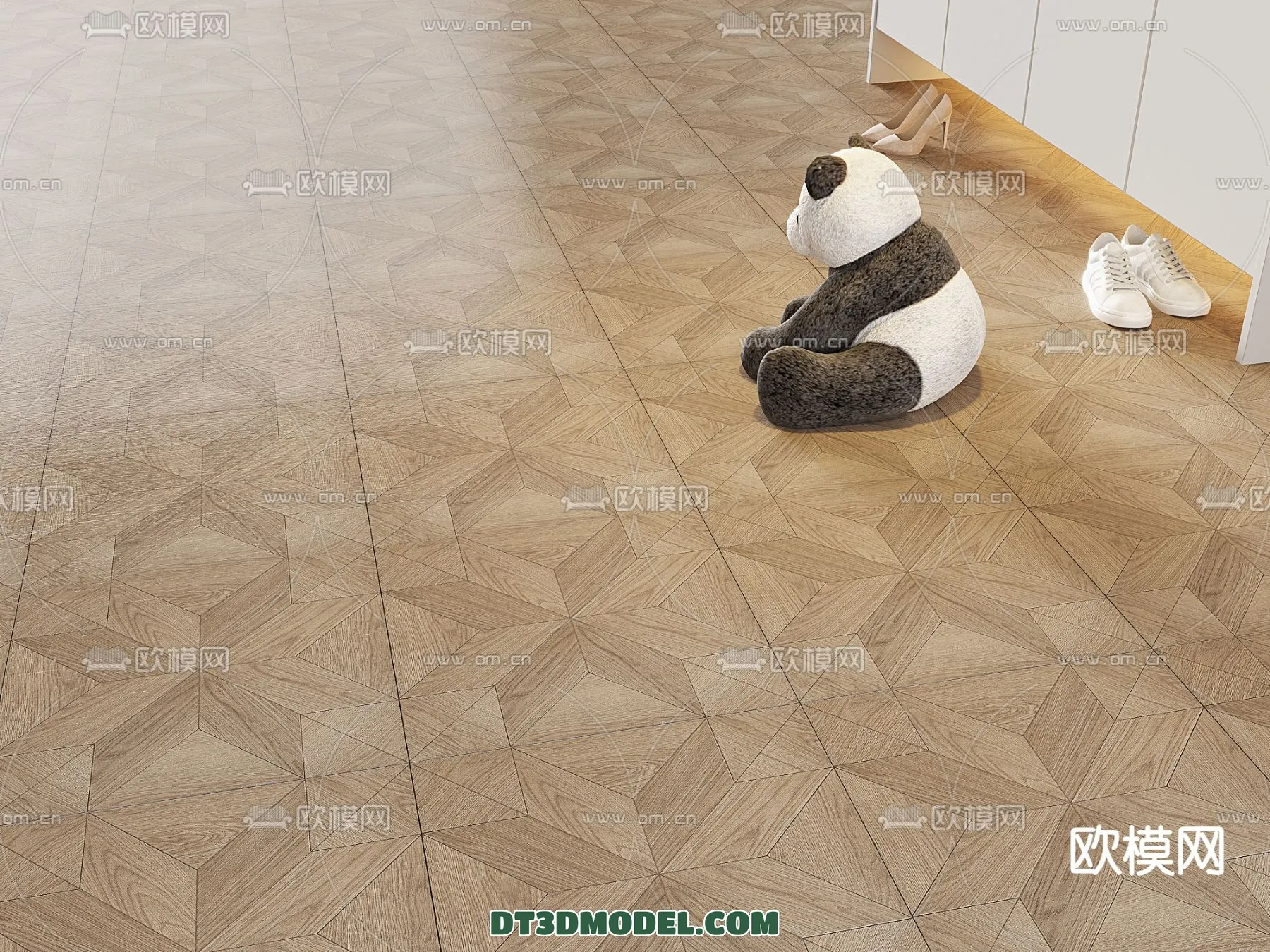 MATERIAL – WOODEN FLOOR – VRAY / CORONA – 3D MODEL – 3009