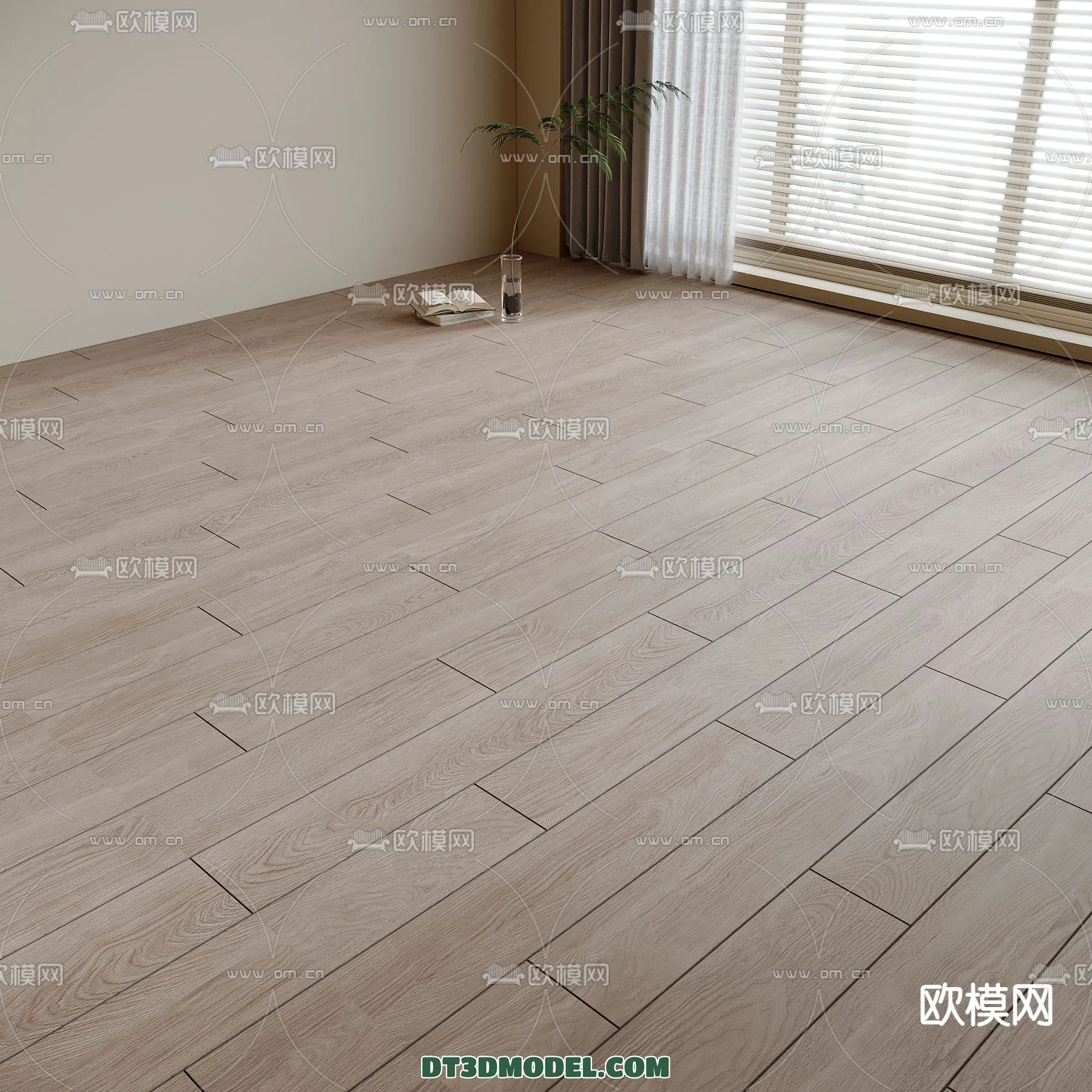 MATERIAL – WOODEN FLOOR – VRAY / CORONA – 3D MODEL – 3021