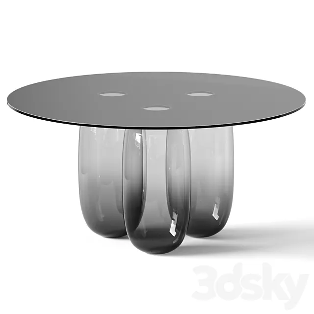 Mathieu Lehanneur – Happy To Be Here Dining Table 3D Model Mathieu Lehanneur – Happy To Be Here Dining Table 3D Model