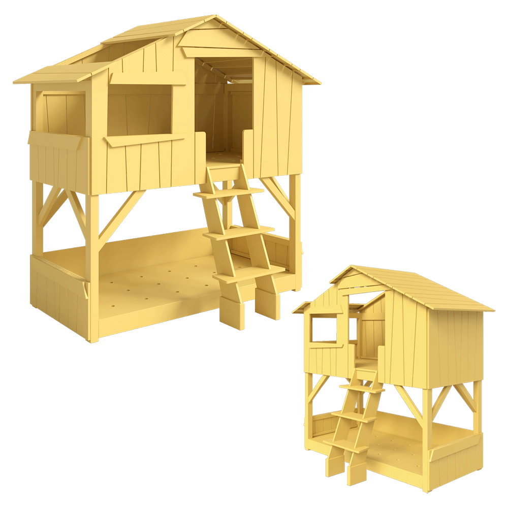 Mathy By Bols – Treehouse bunk bed 3D Model