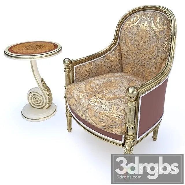 Matillomobili Armchair Table 3D Model Download Matillomobili Armchair Table 3D Model Download
