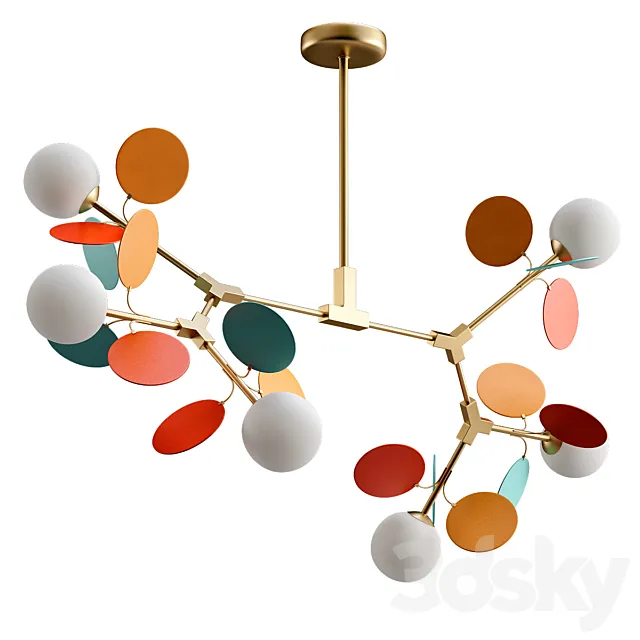 Matisse Chandelier 3D Model