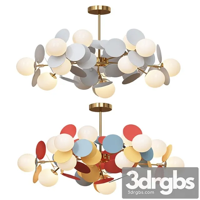 Matisse colorful chandelier 3D Model Download Matisse colorful chandelier 3D Model Download