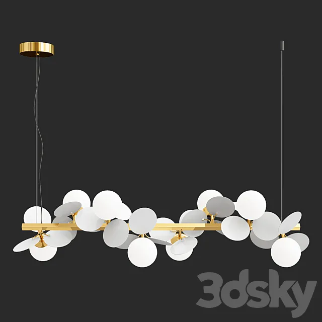 MATISSE L SELF Chandelier 3D Model MATISSE L SELF Chandelier 3D Model