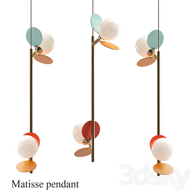 Matisse pendant 3D Model