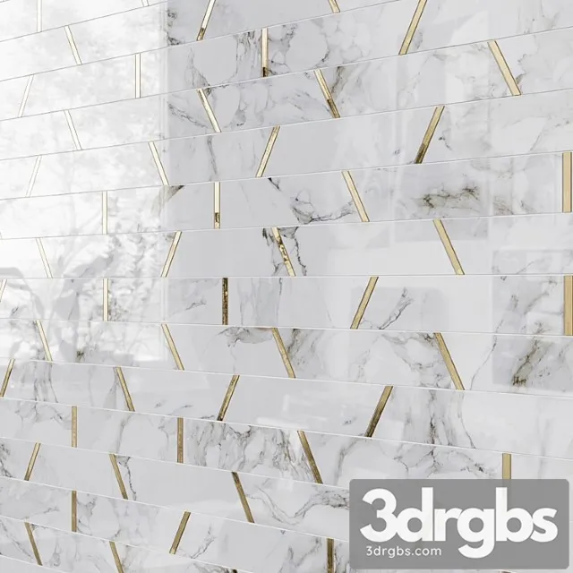 Matrix trapezoid tile 3D Model Download