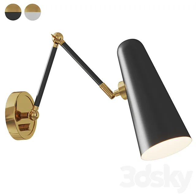Matteo Lighting – Blink Swing Arm Sconce 3D Model Matteo Lighting – Blink Swing Arm Sconce 3D Model