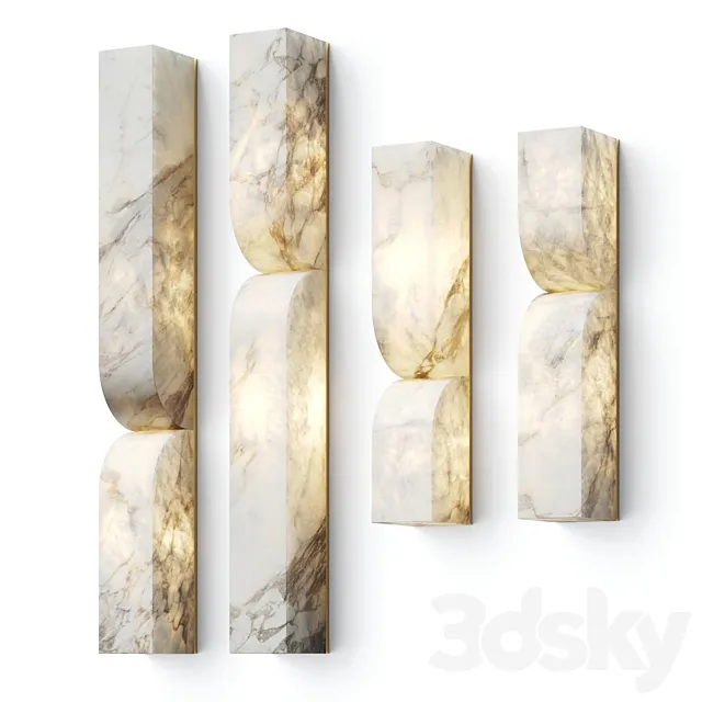 Matthew McCormick Labra\Lampatron Dash Wall Lamps 3D Model