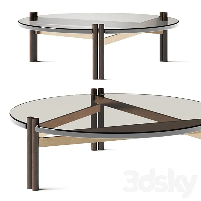 Matthieu Recope De Tilly H Round Coffee Table 3DModel