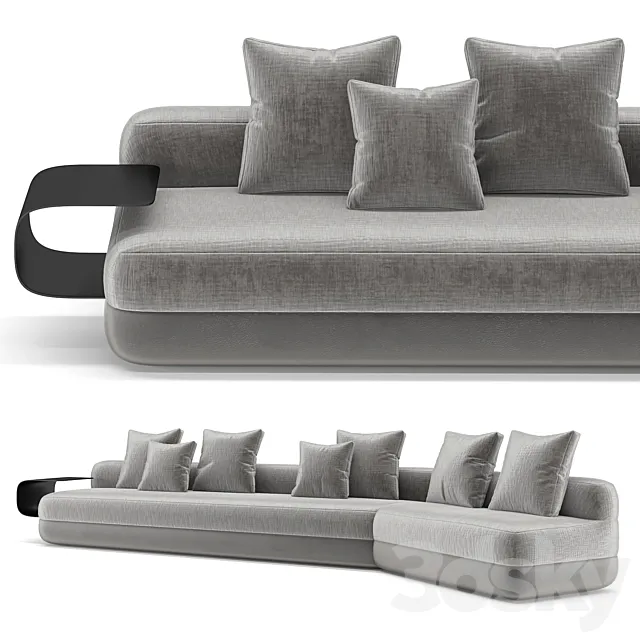 MAURICIO COELHO SOFA CONTORNO 3DModel