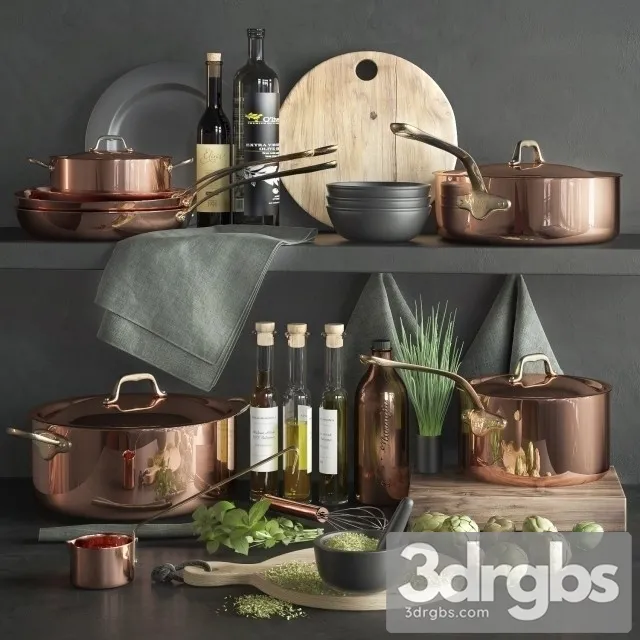 Mauviel1830 3D Model Download