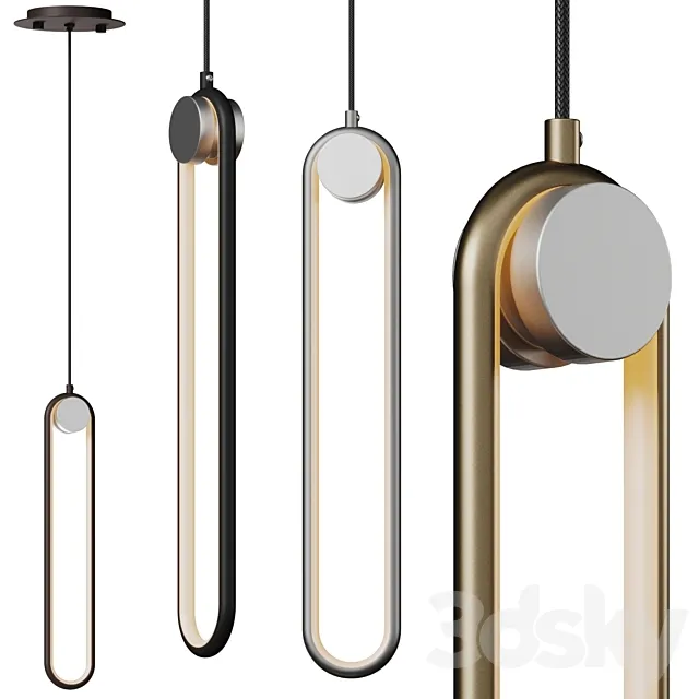 Mavey Pendant by OROA 3D Model Mavey Pendant by OROA 3D Model