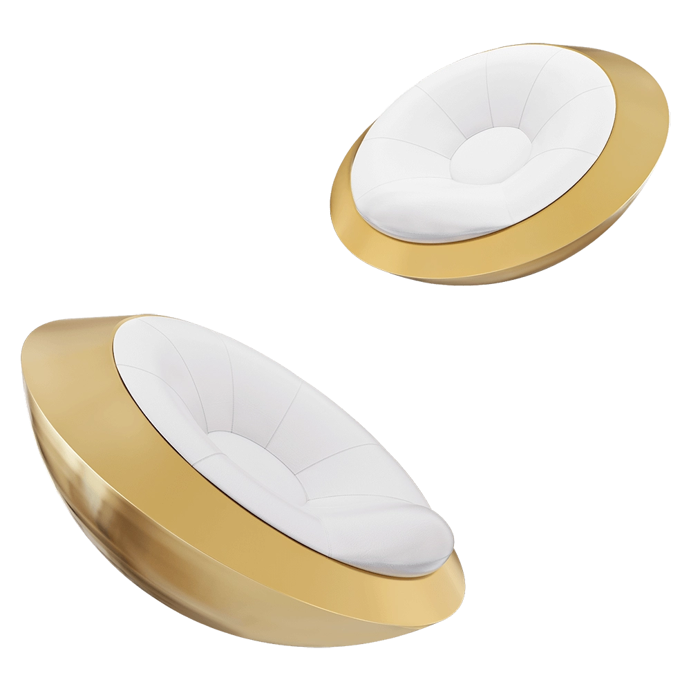 MAVIMATT – Rocking chair MINI UFO 3D Model MAVIMATT – Rocking chair MINI UFO 3D Model