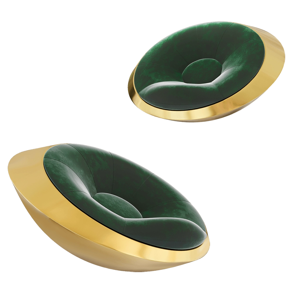 MAVIMATT – Rocking chair UFO 3D Model MAVIMATT – Rocking chair UFO 3D Model