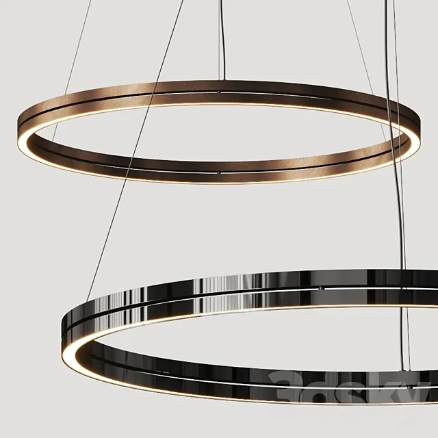 Mawa Design Berliner Ring Pendant Lamp 3D Model
