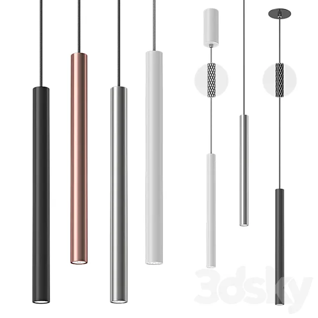 Mawa – Pendant Light D28 3D Model