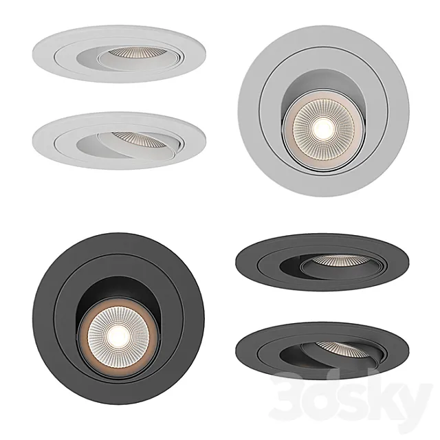Mawa – Recessed Spotlight Seventies 41 3DModel