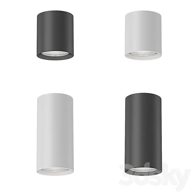 Mawa – Recessed Spotlights Seventies 23 & 33 3DModel