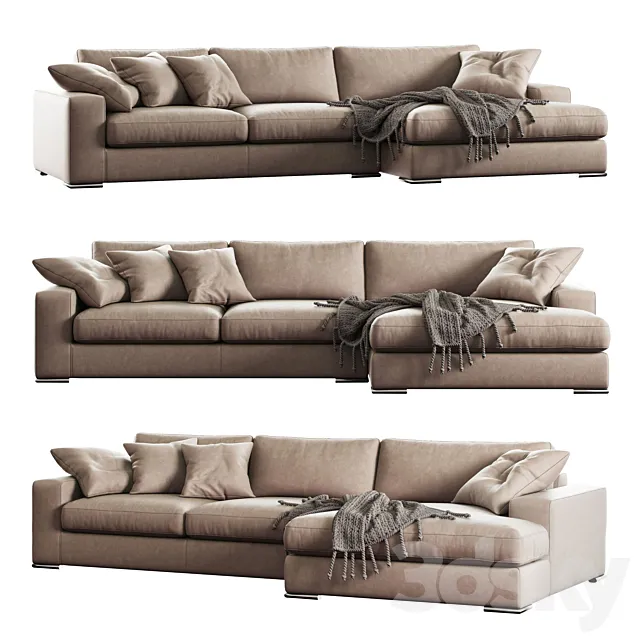 Max sofa from CAVA factory 3D Model