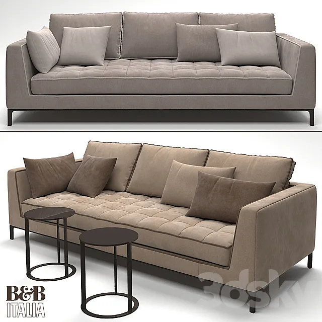 Maxalto B & B Italia Lucrezia Sofa 3DModel Maxalto B & B Italia Lucrezia Sofa 3DModel