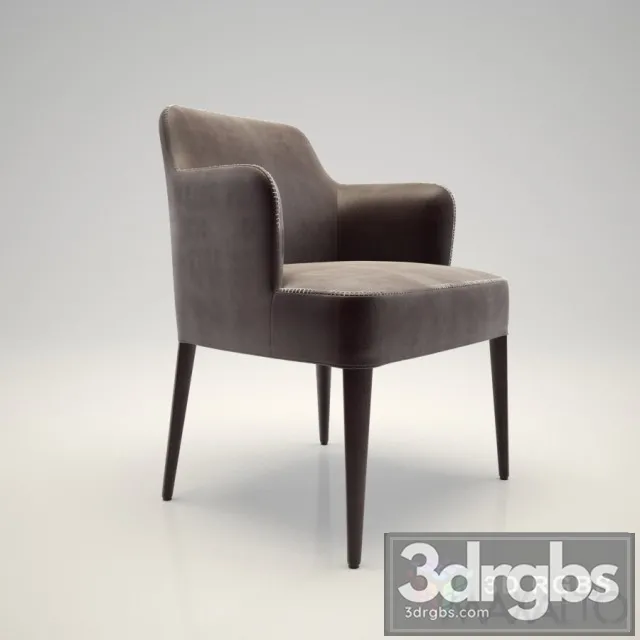Maxalto Febo Armchair 3D Model Download Maxalto Febo Armchair 3D Model Download