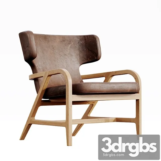 Maxalto Fulgens Armchair 3D Model Download Maxalto Fulgens Armchair 3D Model Download
