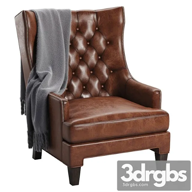 Maximus wingback chair 3D Model Download Maximus wingback chair 3D Model Download
