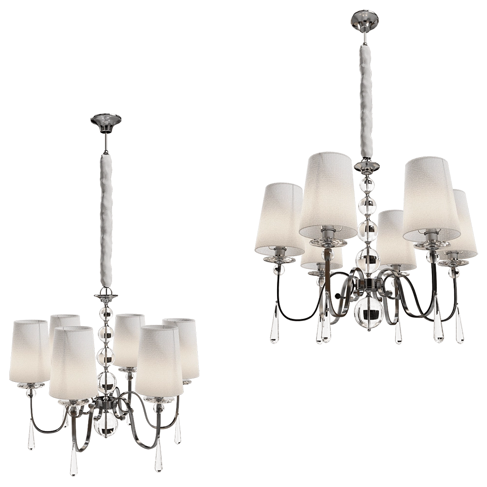 Maxlight – Chandelier Charlotte P0109 3D Model Maxlight – Chandelier Charlotte P0109 3D Model