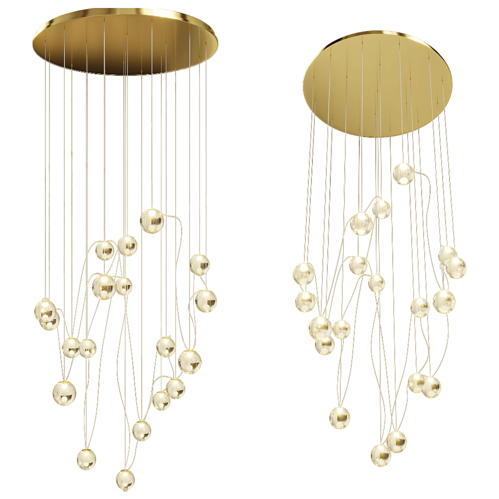 Maxlight – Chandelier Zoe P0387 3D Model
