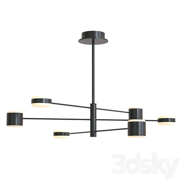 MaxLight P0407 PUMA more pointed fuggesztek LED lamp 3D Model MaxLight P0407 PUMA more pointed fuggesztek LED lamp 3D Model