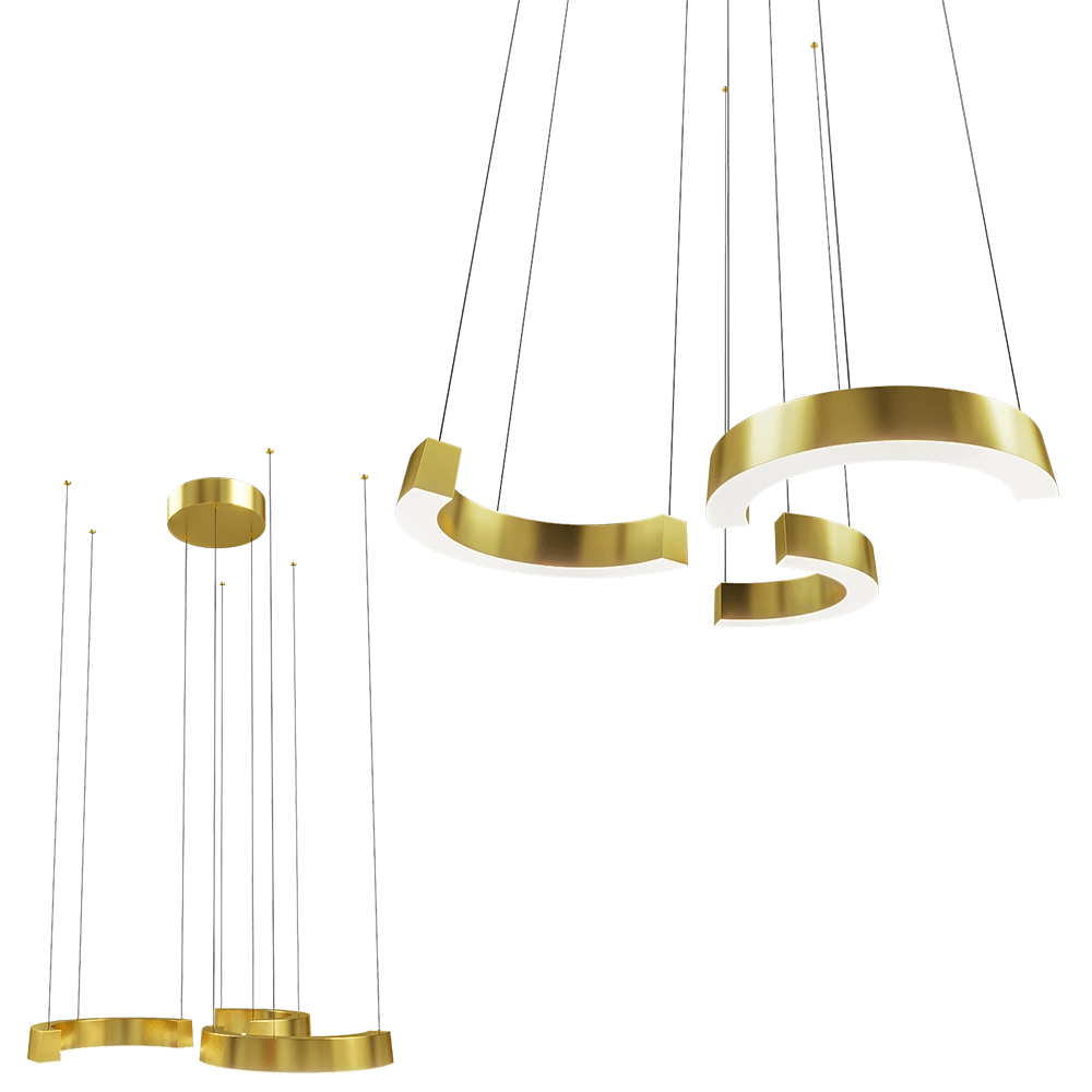 Maxlight – Pendant lamp Lotus P0394D 3D Model