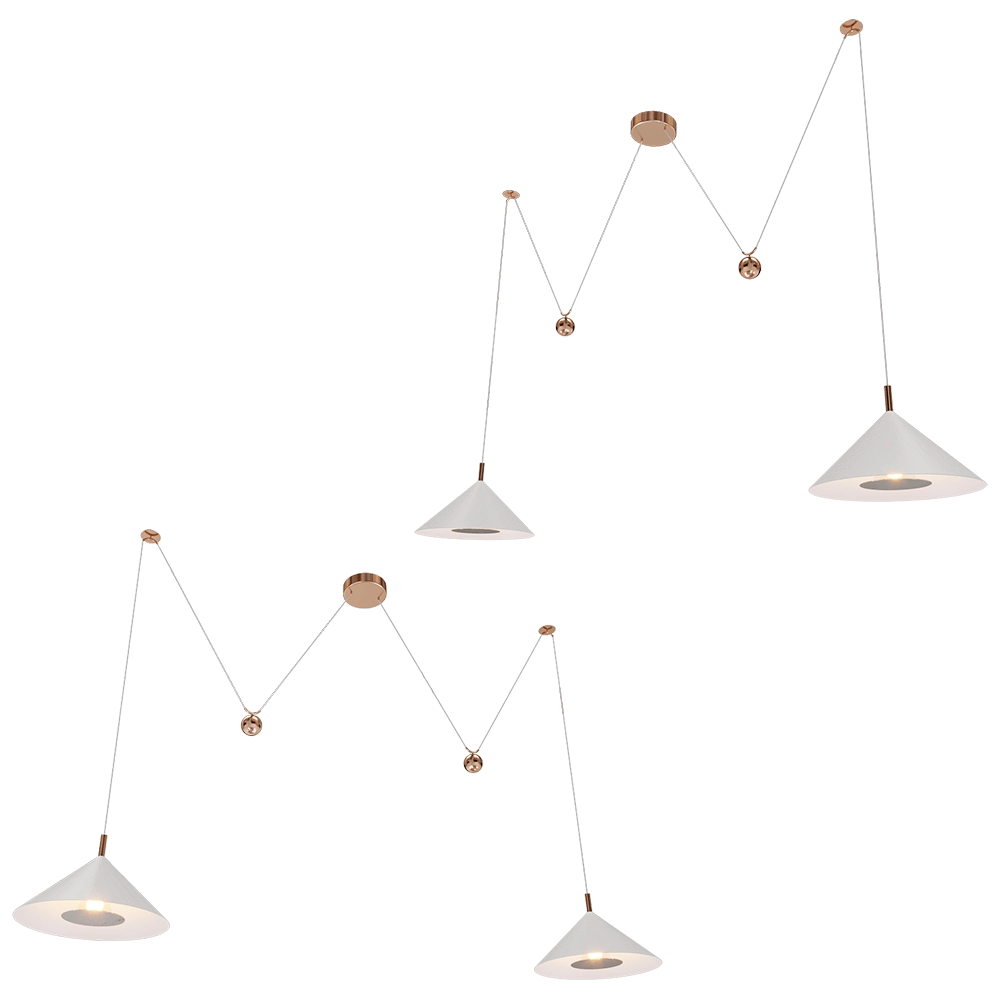 Maxlight – Pendant lamp Vulcano II P0506 3D Model