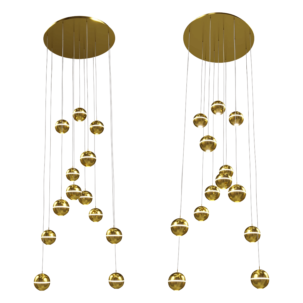 Maxlight – Pendant lamp Zen P0317 3D Model