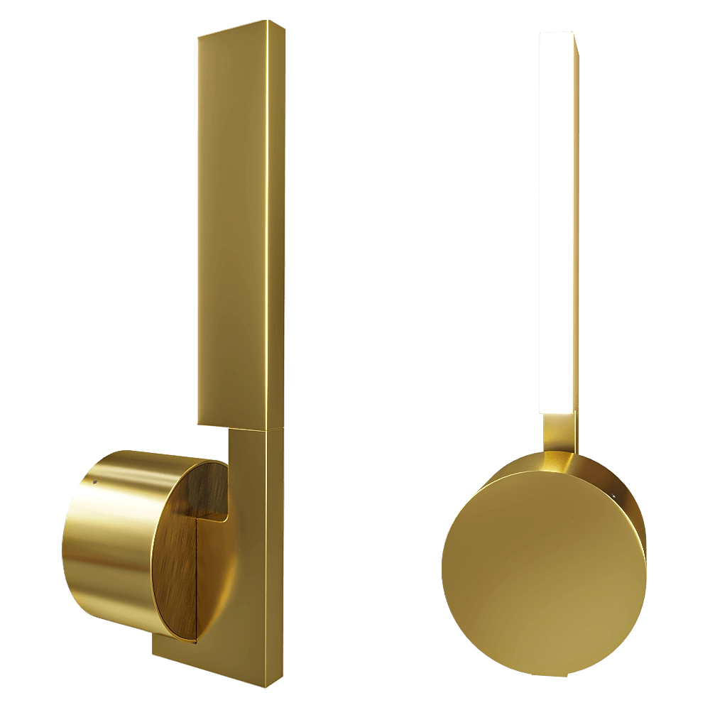 Maxlight – Wall lamp Merano I Gold W0345 3D Model