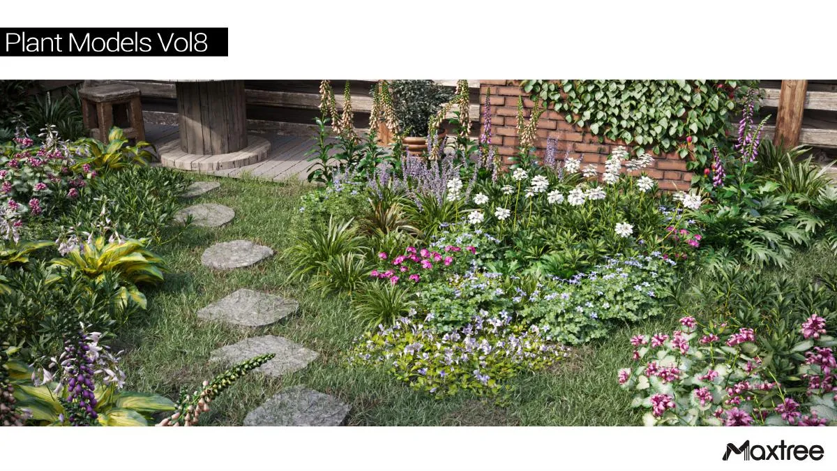 Maxtree Plant Models Vol.08
