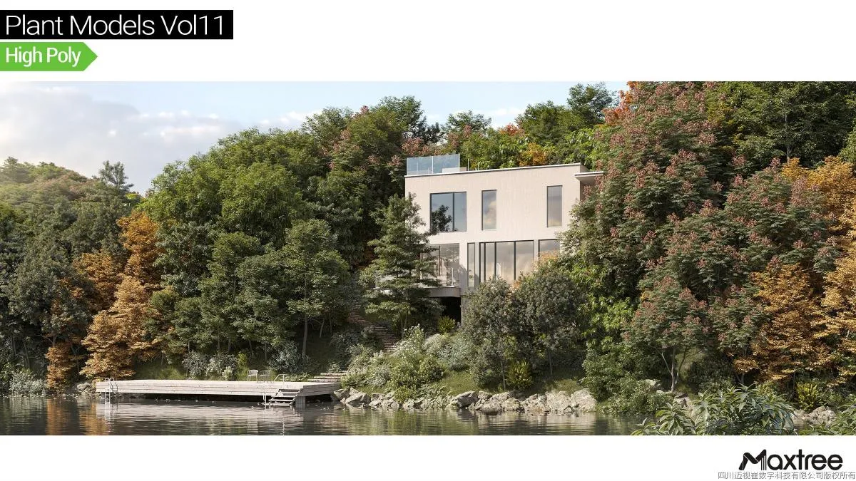 Maxtree Plant Models Vol.11